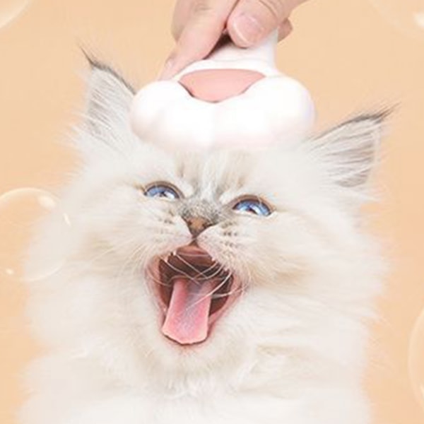 Cat Slicker Brush Selvrensende Sikker Massasje Kjæledyr Cat Hair Shedding Børste for stell