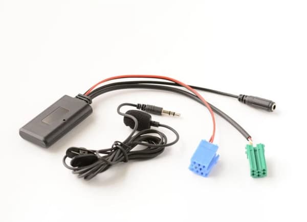 För Renault Updatelist, Bluetooth ljud/telefon extrakabeladapter AUX Bluetooth