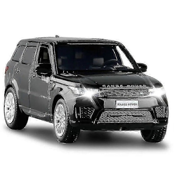 1:32 Range Rover Sport Simuleringsleksaksbil Modell Legering Dra Tillbaka Barnleksaker Samling Gåva Terrängfordon A268 silver