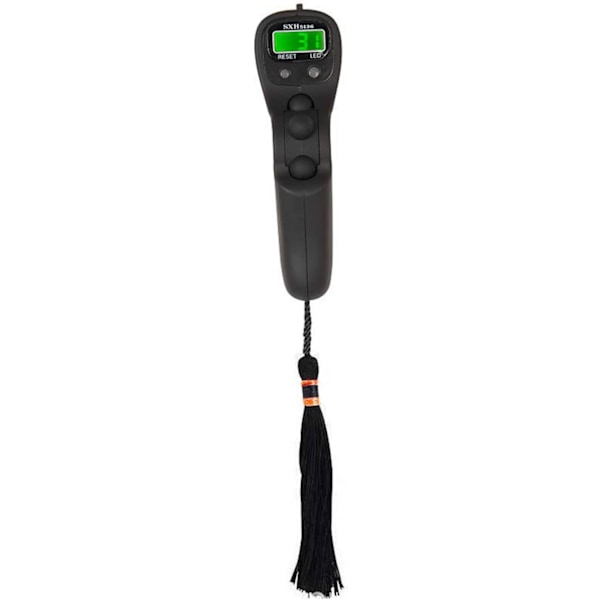 Fingerräknare Handhållen Räknare Elektronisk Handhållen Räknare med LED Golfutrustning Räkna Varv Meditationsenhet Manuell