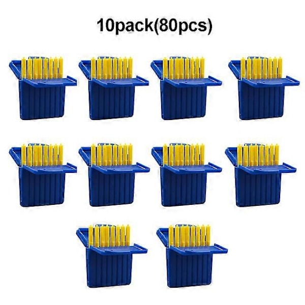 40 st Starkey Vaxskyddsfilter Rengöringsverktyg Hörapparat Vaxskyddsfilter (1,5 mm) för Starkey Hear Clear Hörapparatsfilter 10pack(80pcs)