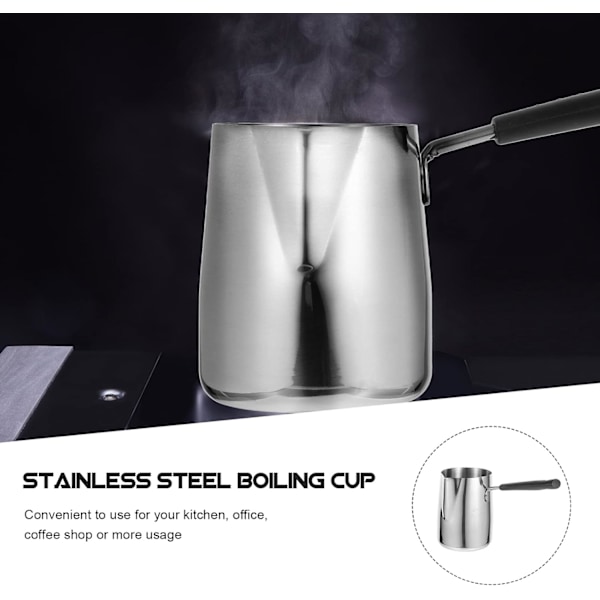 Lahua kop chokolade smeltegryde køkken suppegryde espresso karaffel stål pande mælkeskum pot mini espresso pot kaffeforsyninger plastik instant pot hjem