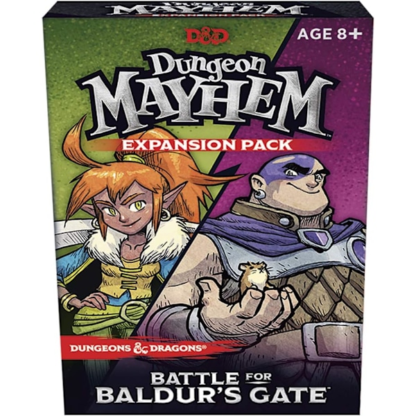 Dungeons & Dragons Wizards of The Coast Dungeon Mayhem: Battle for Baldur’S Gate (C76940000), Svart