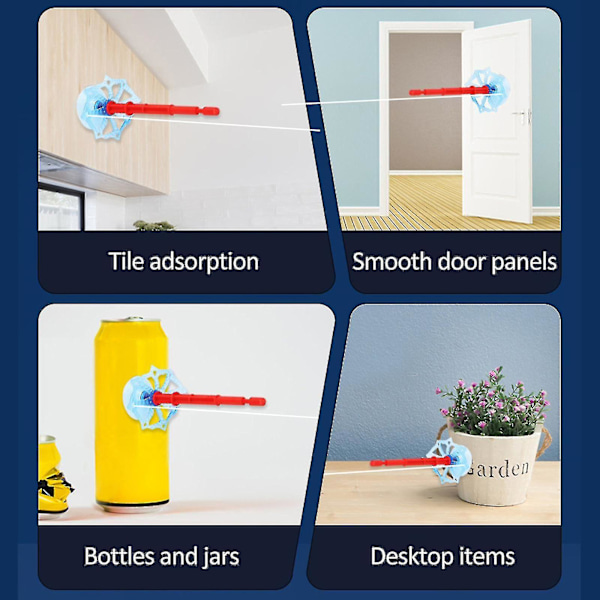 Web Shooters, Spider Silk Launcher för Barn Rep Launcher Flera Tillgängliga