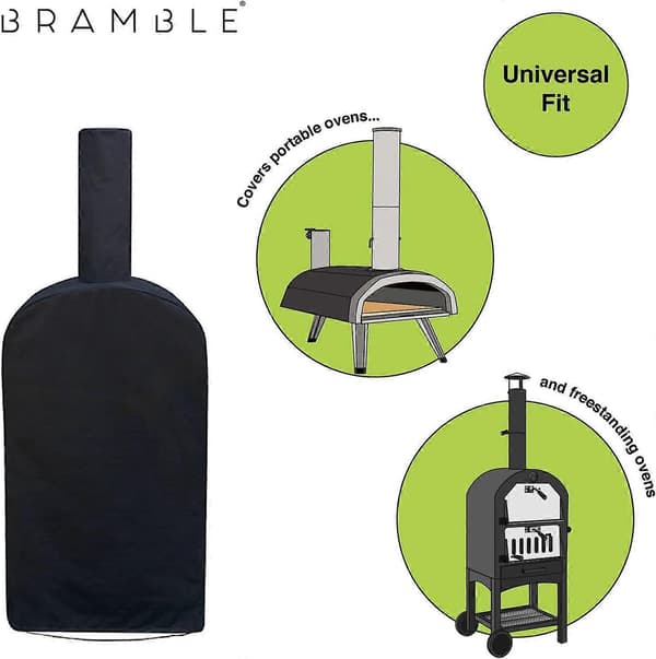 Premium Universal Pizzaovndeksel, 160cm - Solid, Resistent & Vanntett