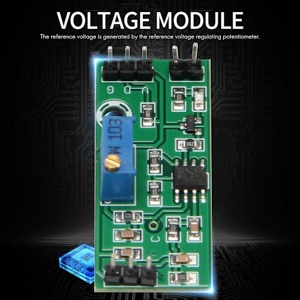 3 st Lm393 3.5-24v Spänningskomparatormodul med LED-indikator Hög nivåutgång Analog komparator