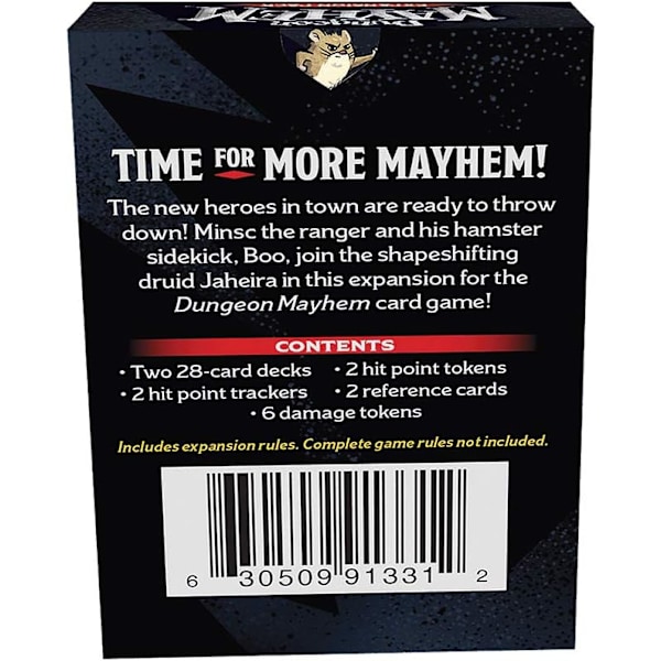 Dungeons & Dragons Wizards of The Coast Dungeon Mayhem: Battle for Baldur’S Gate (C76940000), Svart