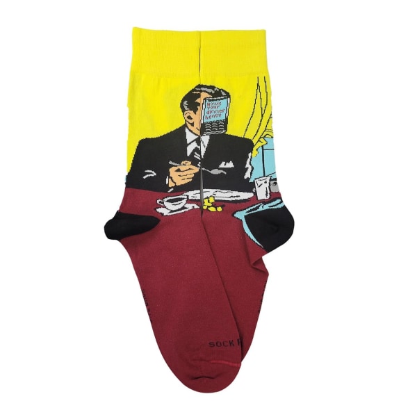 Modern Date ja uudet normaalit sukat Sock Pandasta (Adult Large)