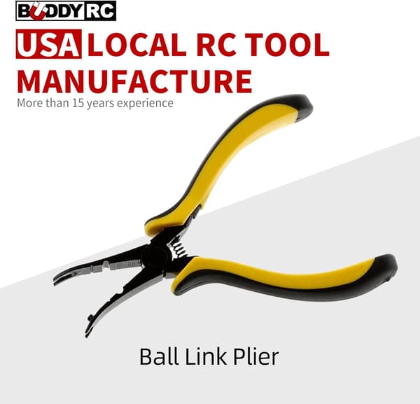 Kuleleddklemme for RC helikopter, fly, bil