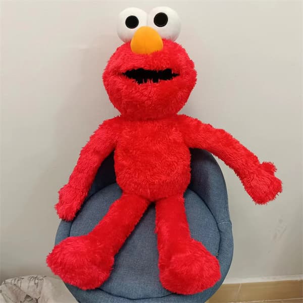 Sesam Street Cookie Monster pehmolelu, Punainen Hirviö 40cm