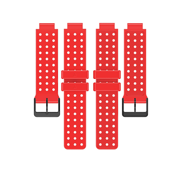 Armband för Garmin Approach S20 Monokrom Klockband för Garmin Approach S20 Silikon Ersättningsarmband för Garmin red