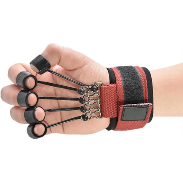 Gripförstärkare Finger Extender Fingertränare Fingerövning Motståndsband Fitness Fingerstyrka Gripförstärkare Handträning