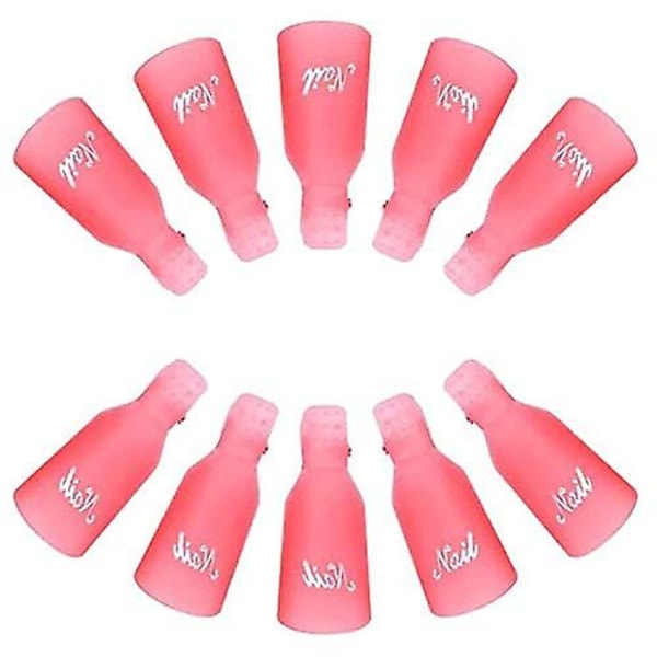 10-pack Acrylic Gel Polish Gels Pink
