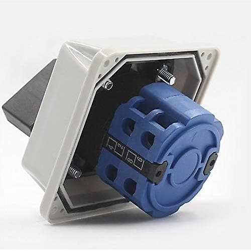 Växelswitch 3 Positioner 8 Skruvterminaler Rotera Kam Växelswitch