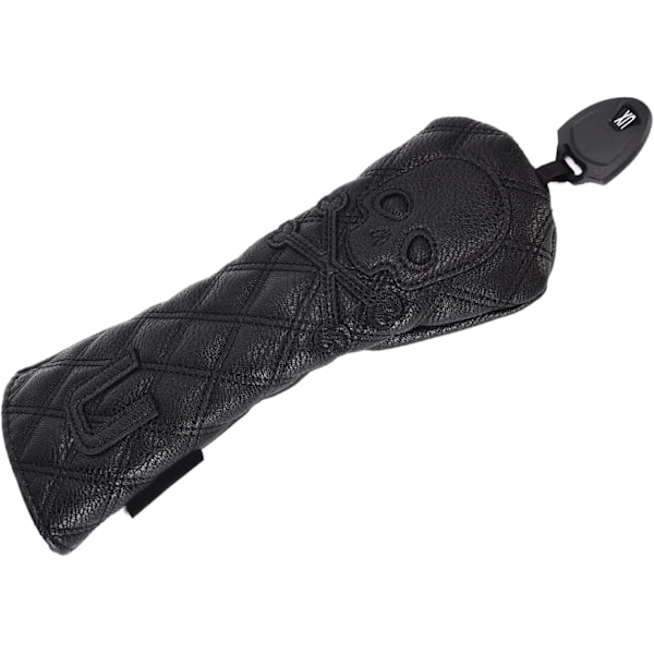 Golf Head Cover, PU Läder Golf Head Cover Vattentät Golf Skull Head Cover Golf Putter Skydd för Fairway Woods