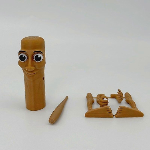 Brainrot Animals Series Tung Tung Tung Sahur Tralalero Tralala Bombardinocrocodilo Actionfigur Leksaker Rolig Samling Modell Docka