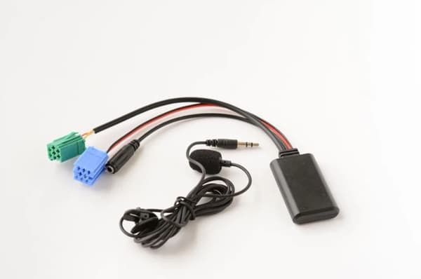 För Renault Updatelist, Bluetooth ljud/telefon extrakabeladapter AUX Bluetooth