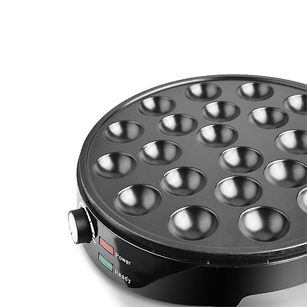 Sort Takoyaki Maskine Elektrisk Takoyaki Pande Fyldt Pandekagepande Med 18 Takoyaki Huller