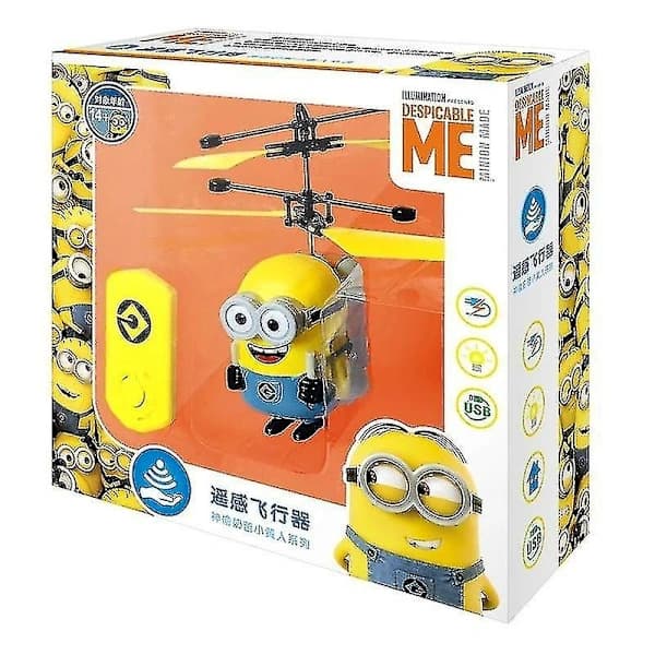 Minions Drone Fjernkontrollfly, Mini Flytur,