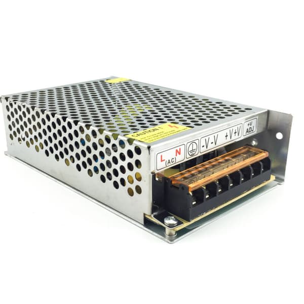 120W AC 110V/220V til DC 12V 10A Dimmer Transformator – Kortslutningsbeskyttelse – For LED-strips og Industrielt Utstyr
