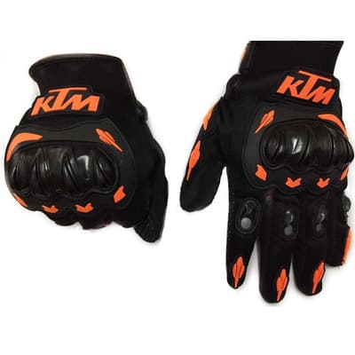 Ktm Andningsbara Motorcykelhandskar Hel Finger Off-Road Racing Motorcykelhandskar MM