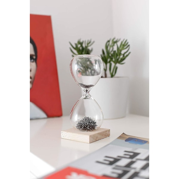 Magnetisk timglas på en minut