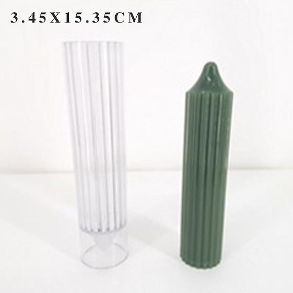 Long Pole Candle Mold Plastic Pillar Candle Making DIY Craft Form