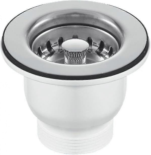 85mm Krom Belfast Diskbänkskorg Sil - Passar 60mm Hål