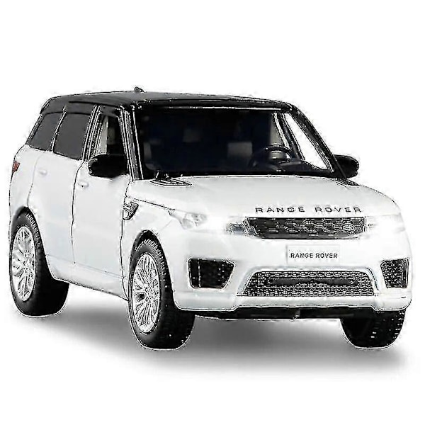 1:32 Range Rover Sport Simulations Legetøjsbil Model Legering Træk Tilbage Børnelegetøj Samling Gave Off-road Køretøj A268 silver