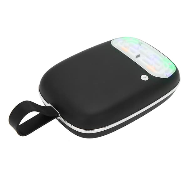 Bærbar Elektrisk Håndvarmer Powerbank - Sort