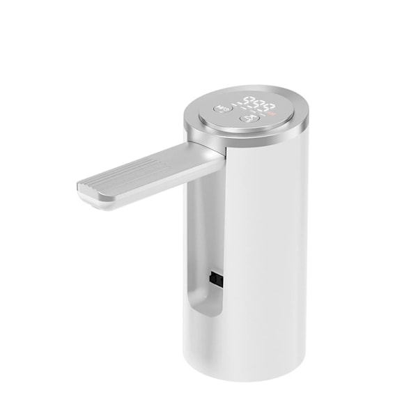 Hushållsvattenbehållare, mineralvattentrumma, automatisk vattentrycksenhet White