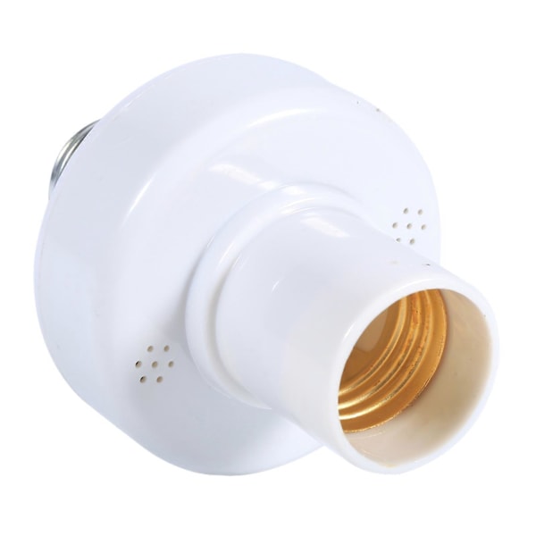 E27 Skruv Trådlös Fjärrkontroll Lampa Glödlampa Hållare Sockel Strömbrytare 220V