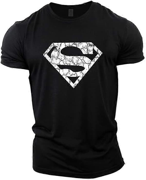 Superman Vascular Gym Træningstop Black M