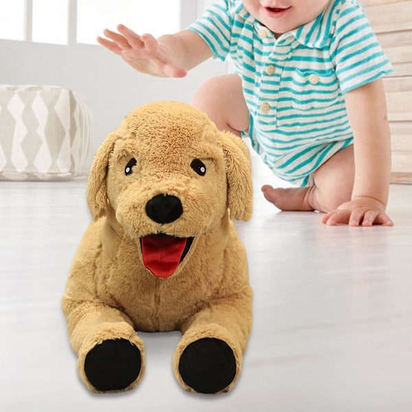 Plush Legetøjs Labrador Hund Plushet Dyr Figurer 35cm