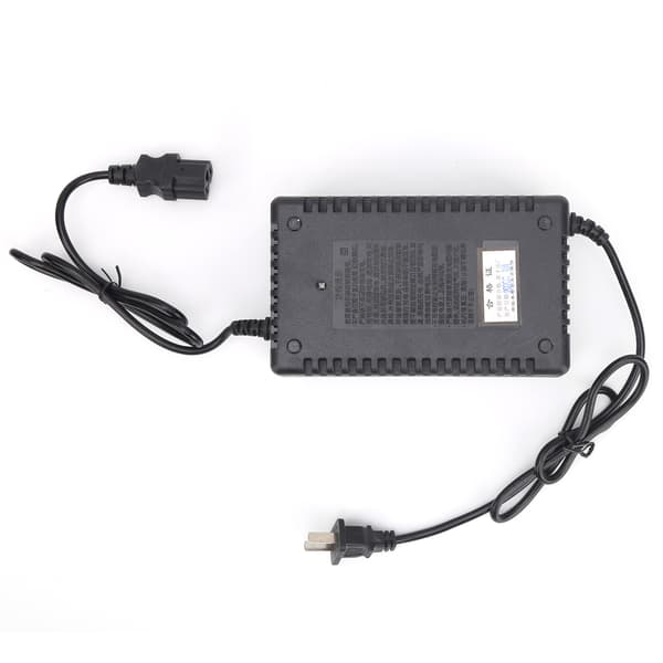Intelligent Litium Batterilader 12.6V 5A Utgang Ladeadapter for Elektrisk Sykkel CN Plugg 220V