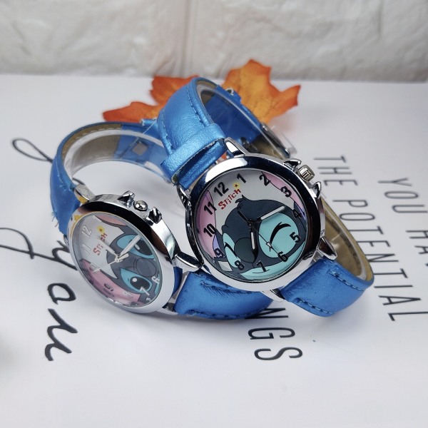 Sarjakuva Quartz Boys Girls Rannekellot Kellot blue