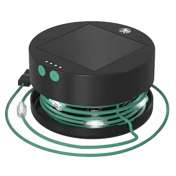 Udendørs Camping Lys Solcelle Lys String LED Camping Lampe Telefon Oplader Udendørs Gadgets Campingudstyr-jie-jie