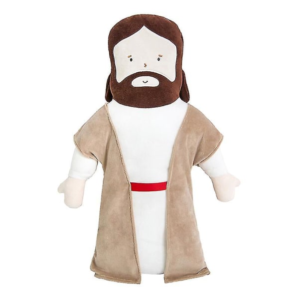50cm Stuffed Jesus Christ Plush Toy Soft Doll Kids Photography Props Hug Pillow Christian For Boy Girl Gift As shown