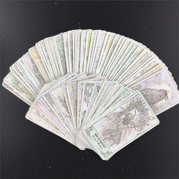 Spiritsong Tarotkortlek Spel Orakel Fest Spelkort Engelsk Tarot Bordsspel Spådom Öde Underhållning 55 st Ts34