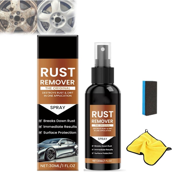 Rustfjerningsspray, Bilreparasjonsspray, Rustfjerner for Metall