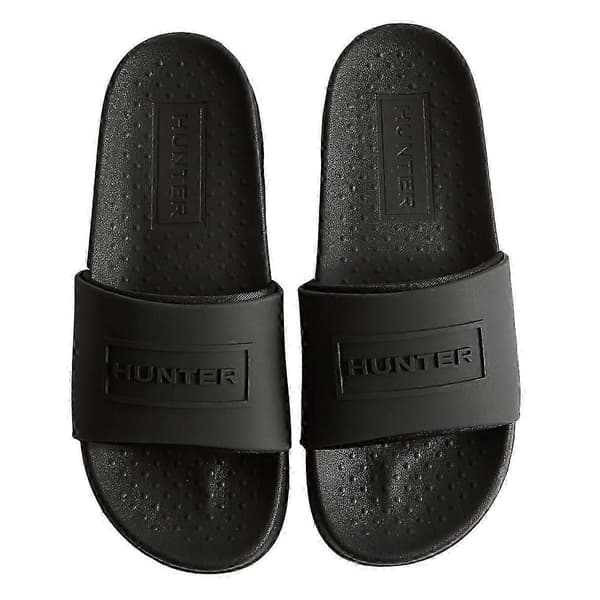 Dame Core Sliders med preget mønster Black 7 UK