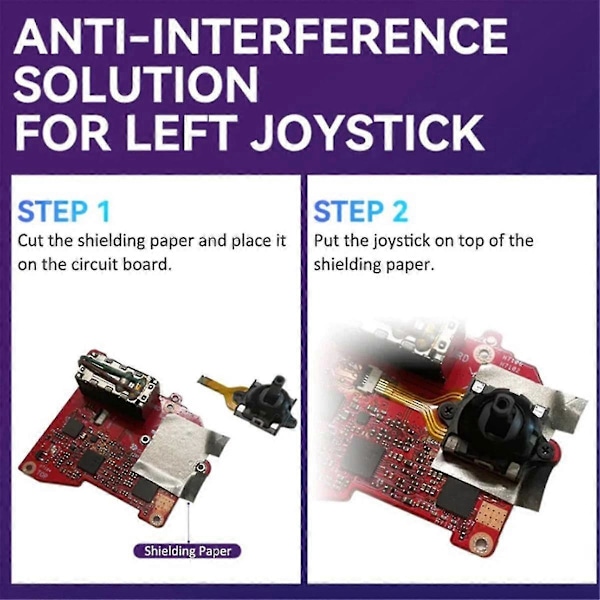 2-pak til ROG Ally Joystick Udskiftning Hall Joystick til ROG Ally Gaming Håndholdt Reparationstilbehør