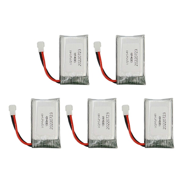 952540 3.7V 1000mAh Li-ion akku Ladattava RC-droneakku Syma X5 X5C X5SC X5SW TK M68 CX 30 K60 905 V931 -malleille