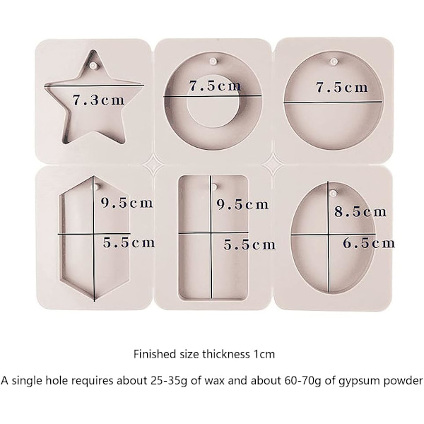 Forme Angel Mold Håndlavet bil 6 shape molds