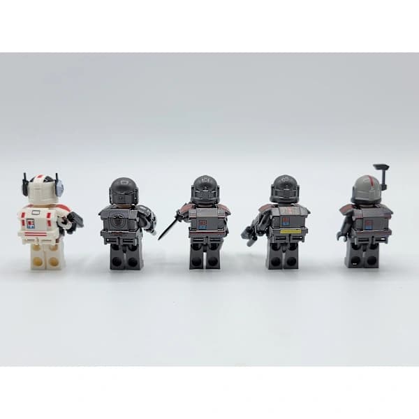 Star Wars Bad Batch Anpassad Minifigur 5-pack