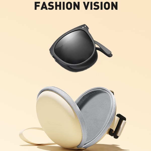 Lätt att bära polariserade minivikbara solglasögon – perfekt för Style2