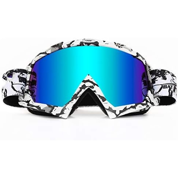Slalåmbriller, UV-beskyttelse og antidugg snowboardbriller for menn, kvinner og ungdom