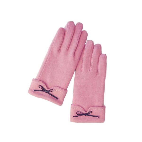 Villaiset hanskat talveksi ja syksyksi Pehmoiset ja paksut hanskat Lämpimät kosketusnäytölliset kashmirkäsineet (mustat) Color 2