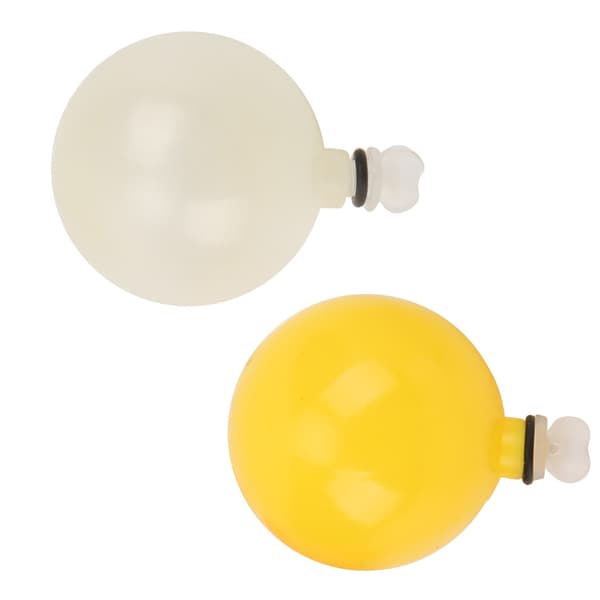 5 stk. Plastikk Stick On Float Foam Tear Drop Bobber Tube Strike Indicator Fluefiskedeler