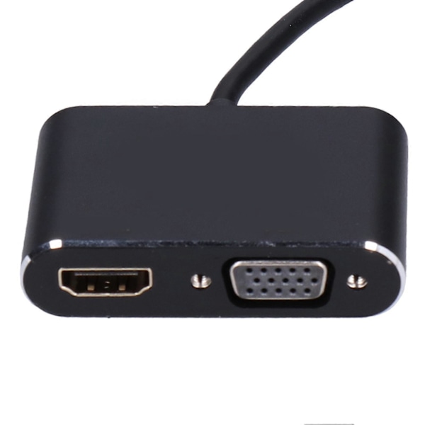 ONTEN USB3.0 till VGA Adapter Snabb Överföring Effektiv Värmeavledning 4 Visningslägen Skärmkonverterare för OS X XP